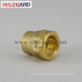 Brass Solder Fitting with Both Side Female Thread